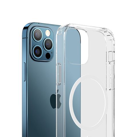 Wiwu Magnetic Crystal Case For iPhone 13 (6.1) - Transparent