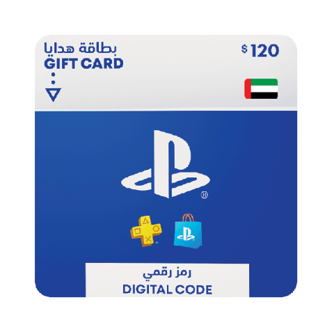 PlayStation Network USD 120 (UAE Store)