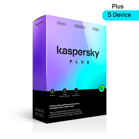 Kaspersky Plus 5 Devices (MENA)