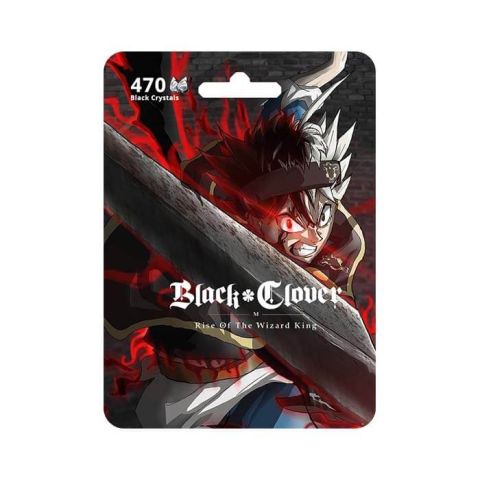 Black Clover Mobile 470 Black Crystals (INT)
