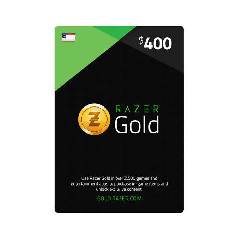 Razer Gold - 400$  (Global)