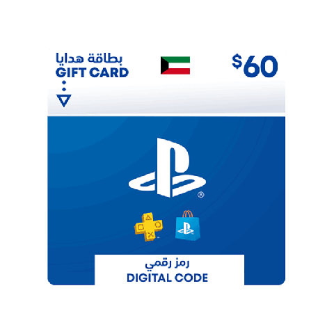 PlayStation Network - $60 PSN Card (Kuwait Store)