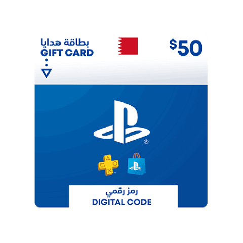 بطاقة شبكة ألعاب بلاي استيشن 50 دولار أمريكي (متجر مملكة البحرين فقط)