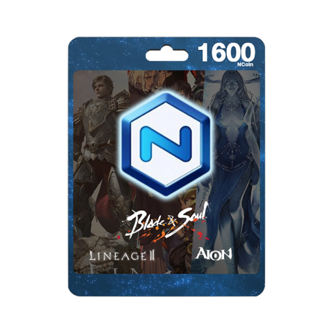 NCoin 1600 EU (NCSOFT CURRENCY FOR WILDSTAR/ BLADE & SOUL)