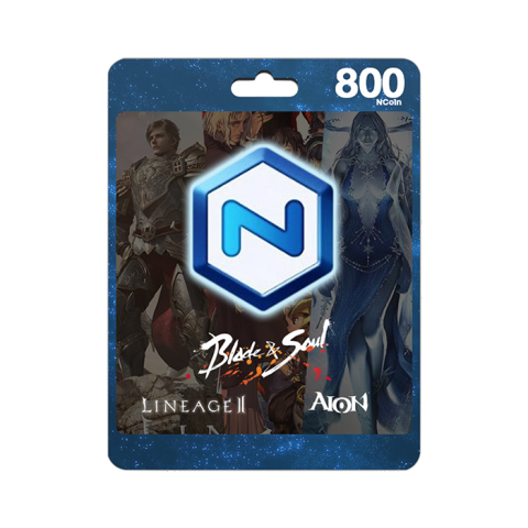NCoin 800 EU (NCSOFT CURRENCY FOR WILDSTAR/ BLADE & SOUL)