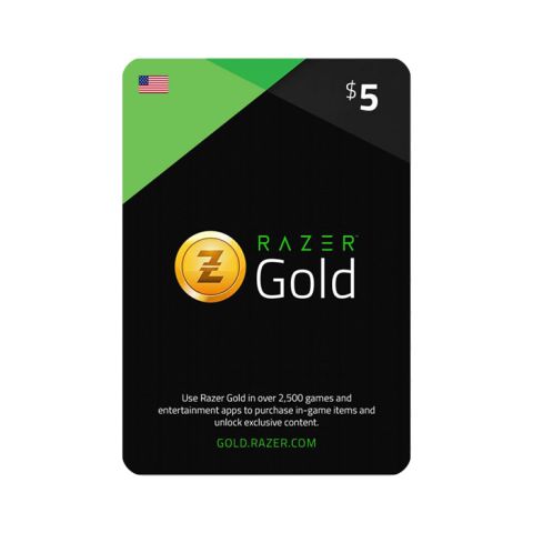 Razer Gold - $5 (Global).