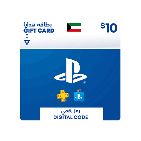 PlayStation Network - $10 PSN Card (Kuwait Store)