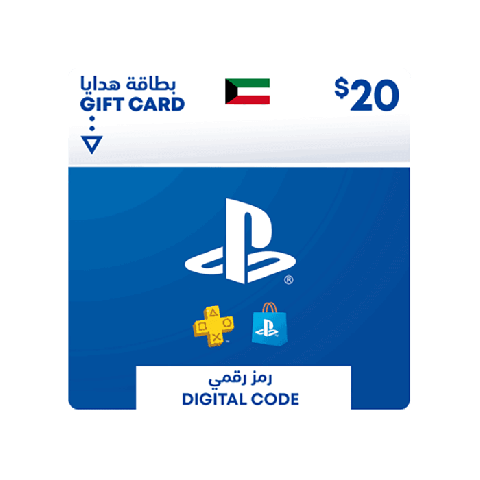 PlayStation Network - $20 PSN Card (Kuwait Store)