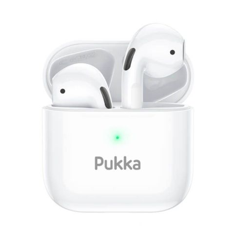 Pukka P-Infinite True wireless Bluetooth Earphones -White