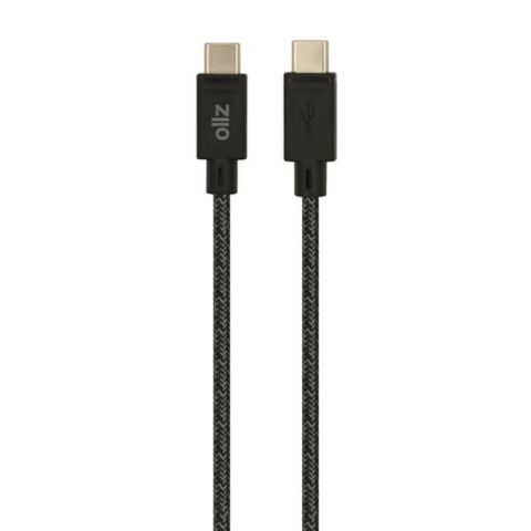 OllZ GanLink USB-C to USB-C PD 140W Fast Charge Cable 1.2M-Black