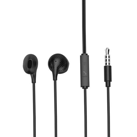 Pukka P-M32 Universal In-Ear Wired Earphones - Black