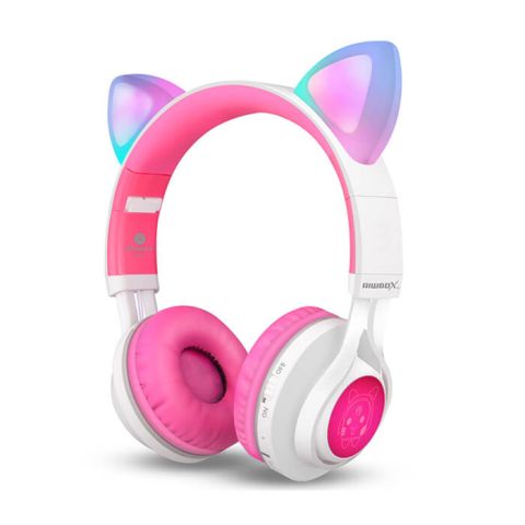 Riwbox Headphone CT-7S Pink/White