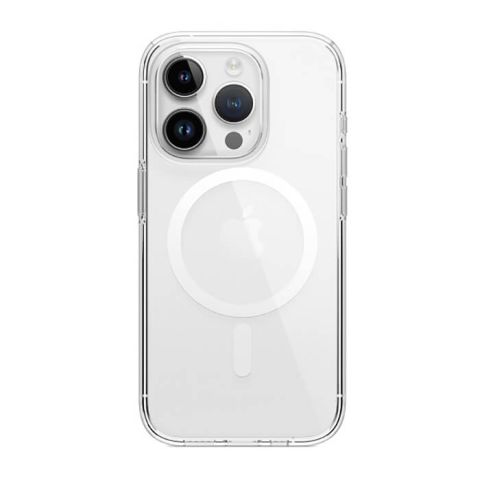Elago iPhone 15 Pro MagSafe Magnetic Hybrid Case - Clear White