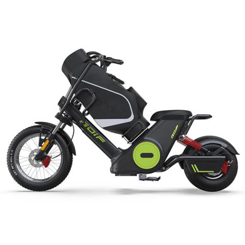 M6G Electric Motorcycle - Green