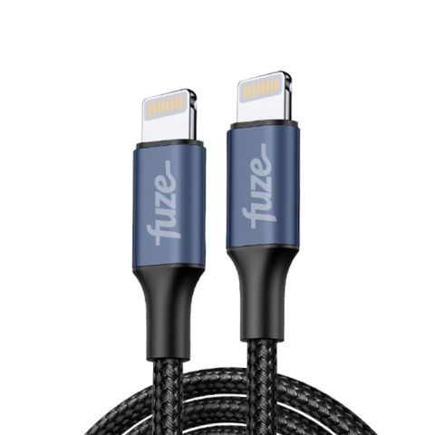 fuze F.ArmourCL Cable USB-C to Lightning up to 60 Watt-Black