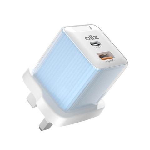 OllZ GanPort45W Dual Port Adapter 45W GaN