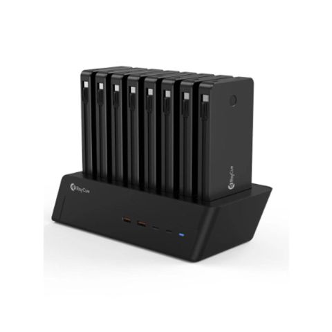 Raycue 8 in 1 Charging Station Combo with 8x10000mAh PD20W Power Bank-UK