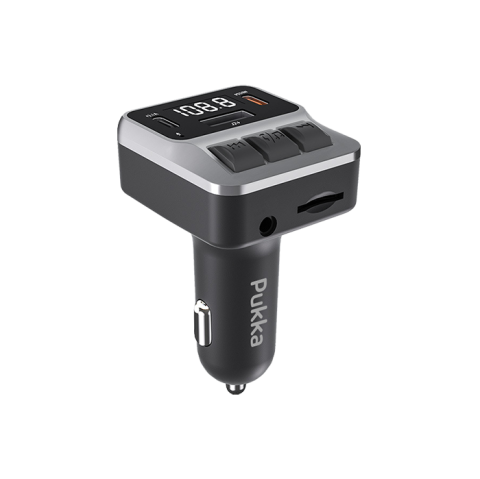 Pukka P.PowerTune Universal Bluetooth In-Car FM transmitter