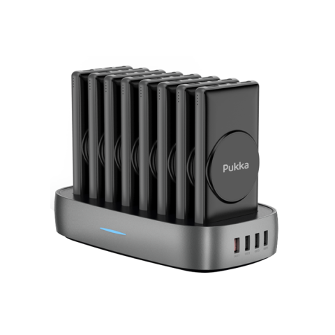 Pukka P-PB921W8 8in1 Station 10000mAh 20WPD Wireless 15 Watt