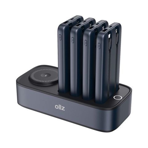 OllZ TrioPack10K 4 Pieces Fast Charging Power Bank Kit 10000 mAh Each