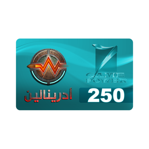Adrenaline 250 Points Card