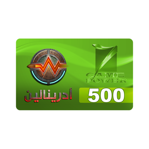Adrenaline 500 Points Card