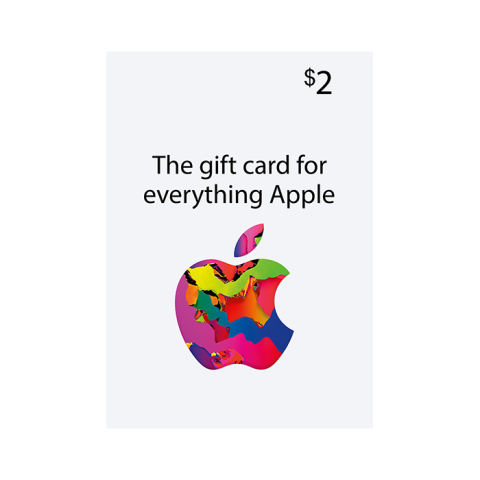 Apple iTunes Gift Card $2 (US Store)