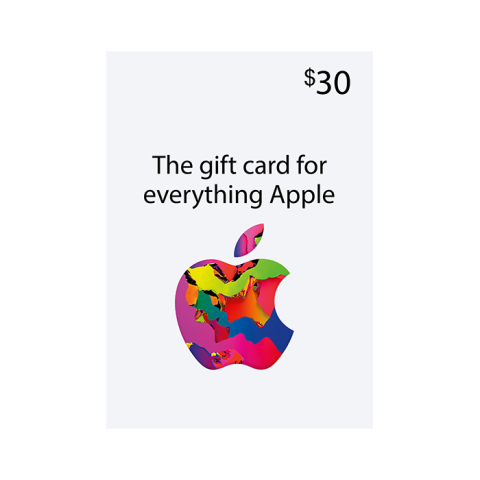 Apple iTunes Gift Card $30 (US Store)