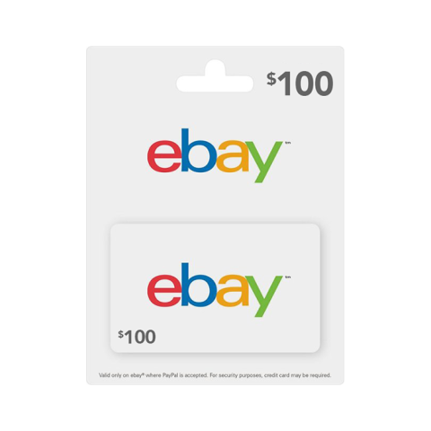 بطاقة eBay (100 دولار أمريكي)
