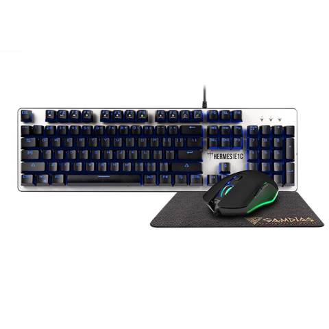 Gamdias Hermes EIC Combo 3 In 1 Wired Keyboard, Mousepad & Mouse