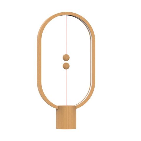 Heng Balance Lamp Ellipse Plastic USB-C – WOOD