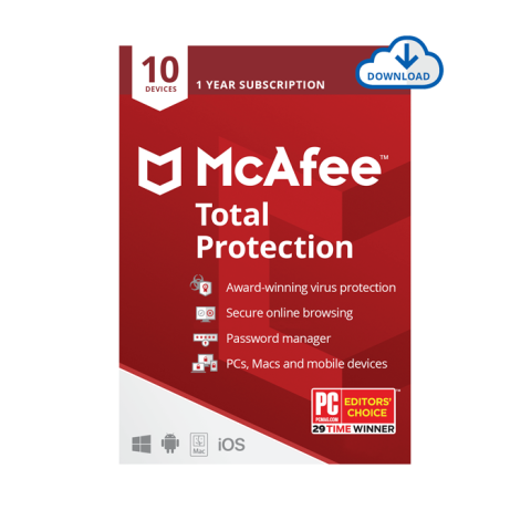 McAfee-McAfee Total Protection 10 Device