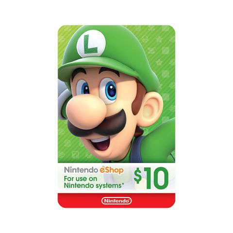 Nintendo eShop US $10 Card