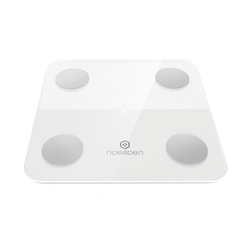 Noerden Smart Body Scale - Bluetooth, Led Display - White