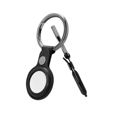 OllZ Airtag Leather Key Ring case