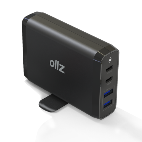 OllZ PROMINI USB-C GaN 75W USB-C PD Desktop Charger & Wall Charger