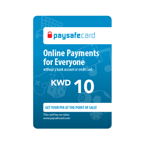 Paysafecard Kuwait-KWD 10 (KW)