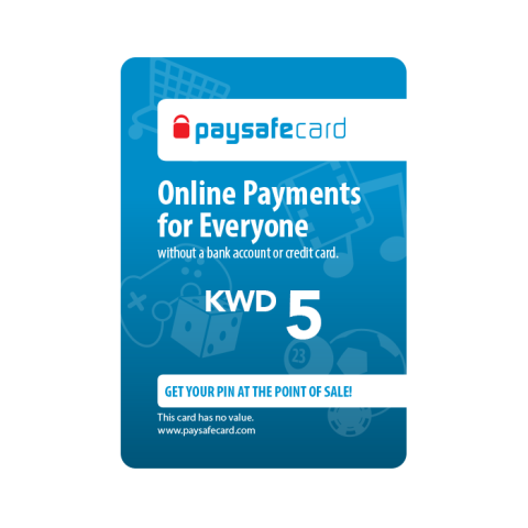 Paysafecard Kuwait-KWD 5 (KW)