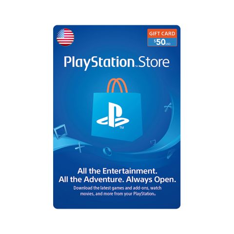 PlayStation Network - $50 PSN Card (US Store)