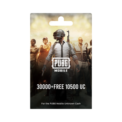 PUBG 30000 + 10500 UC