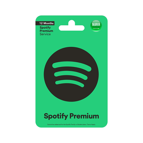 Spotify Premium 12 Months Subscription (Saudi Store Only).