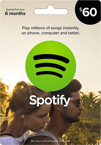 Spotify US -USD 60 (US)