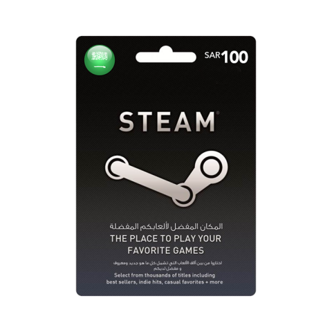 Steam Wallet Card - 100 SAR