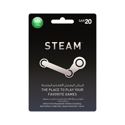 Steam Wallet Card - 20 SAR