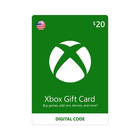 Xbox Live $20 Gift Card (US)