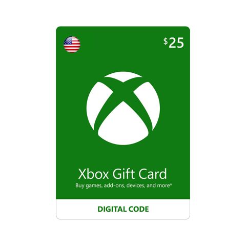 Xbox Live $25 Gift Card (US)