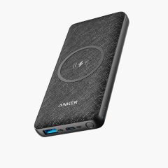 باور بنك PowerCore lll Sense بقوة 10000 ميللي أمبير مزود بشاحن لاسلكي ومخرج PD