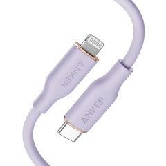 Anker PowerLine III Flow USB-C to Lightning (0.9m/3ft) - Purple