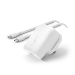 Belkin BoostCharge USB-C Wall Charger 30W+ 1M USB-C to USB-C Cable
