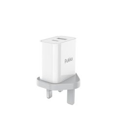 Pukka P-U15 20 Watt PD+QC Home charger - White